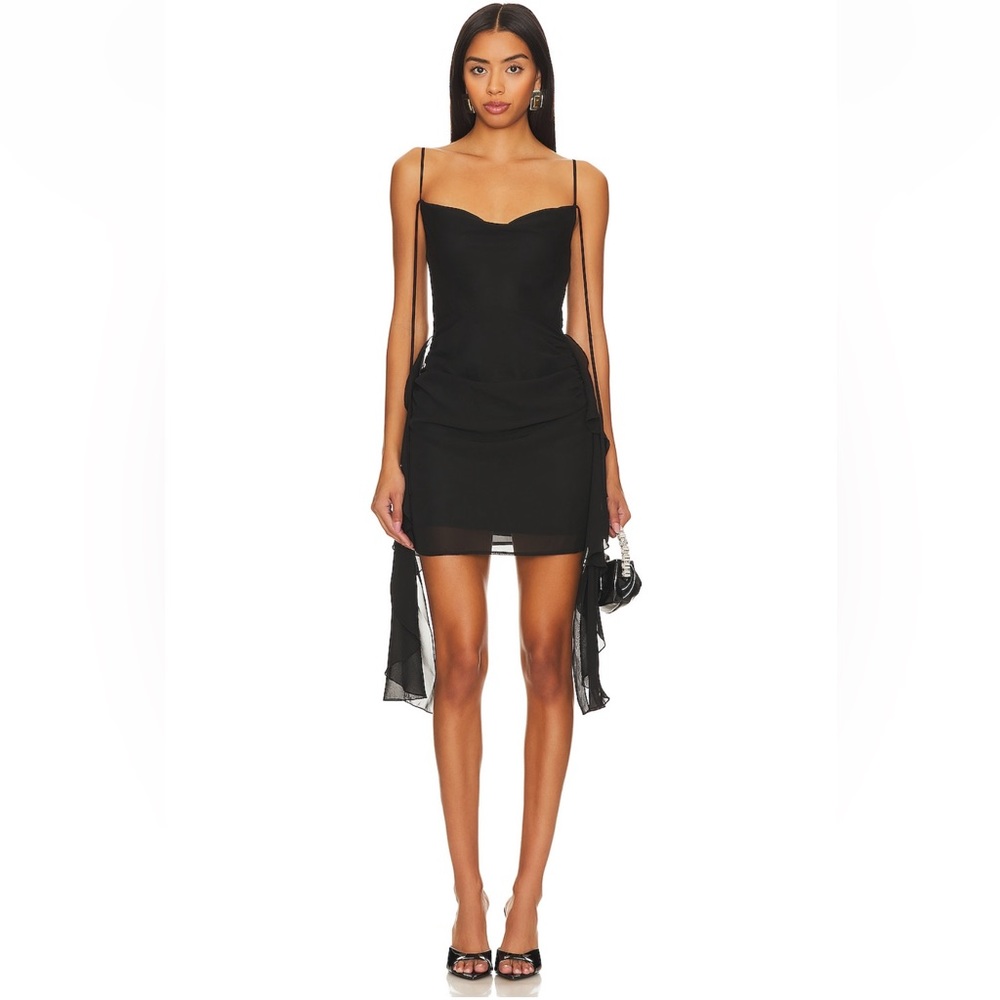 Mini dress in black